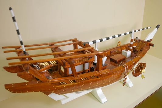 مجسم لنج سماج تراثي 115 سم من الساج البورمي – سماج الطواش