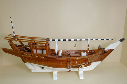 مجسم لنج سماج تراثي 115 سم من الساج البورمي – سماج الطواش
