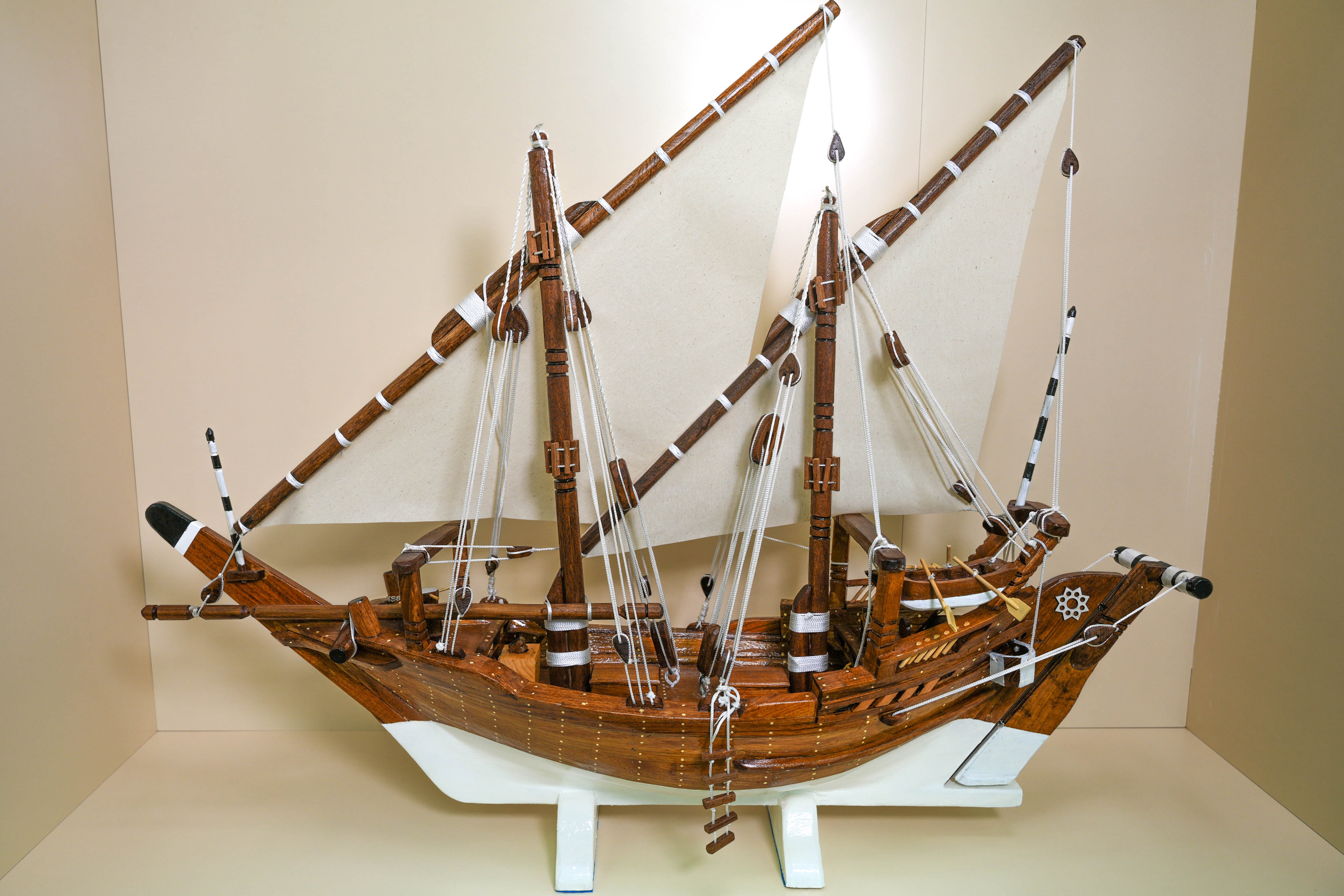 الناصر داو | 100% خشب الساج البورمي - نموذج تقليدي